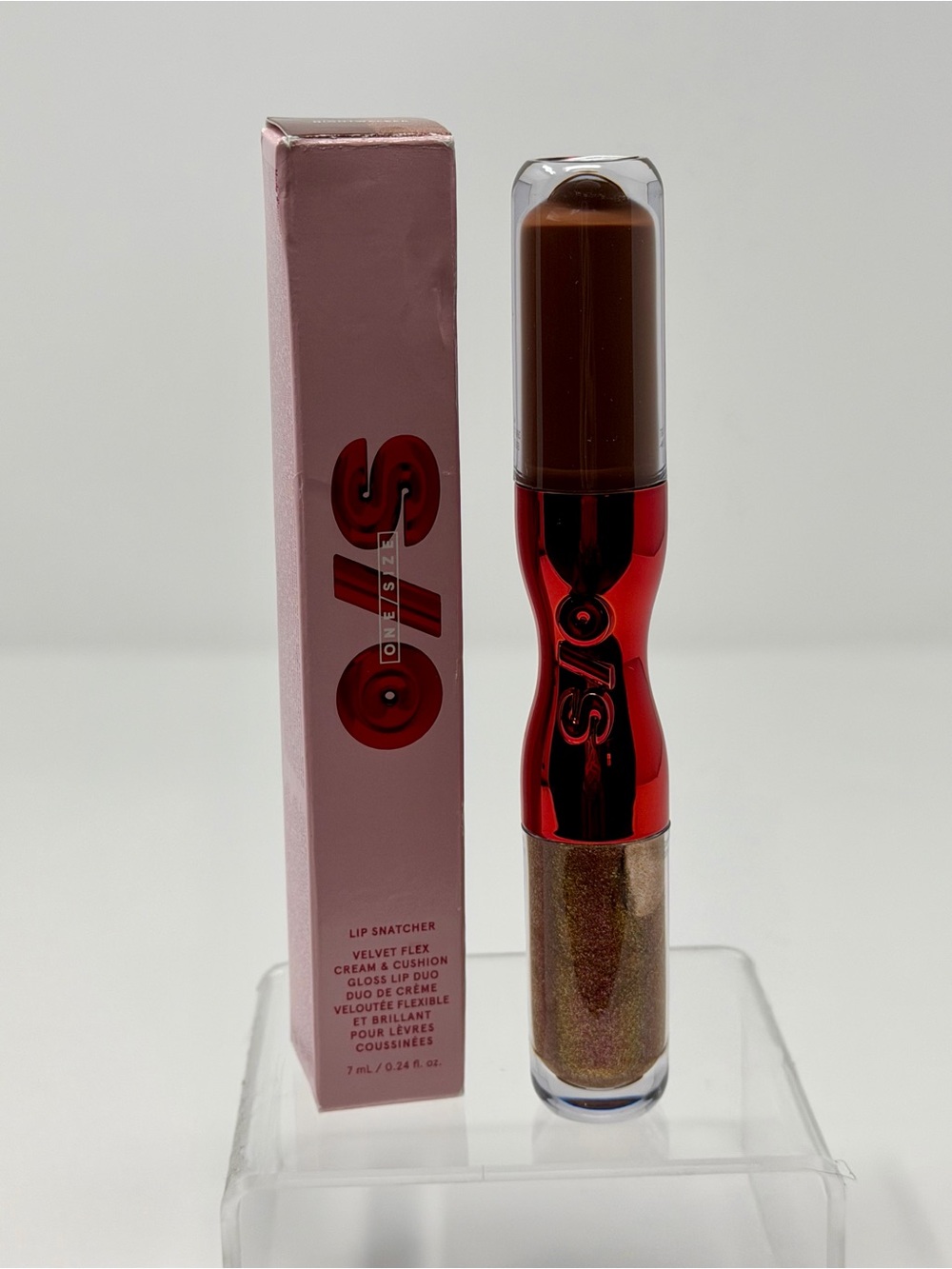 One/Size Lip Snatcher Velvet Flex Cream & Gloss Duo Nightwalker- NIB